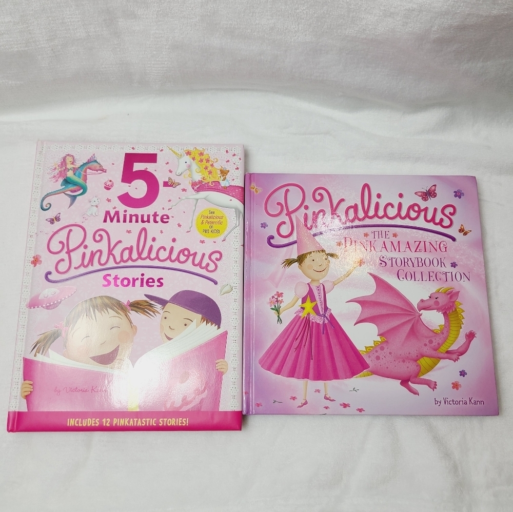 2 X PINKALICIOS books
